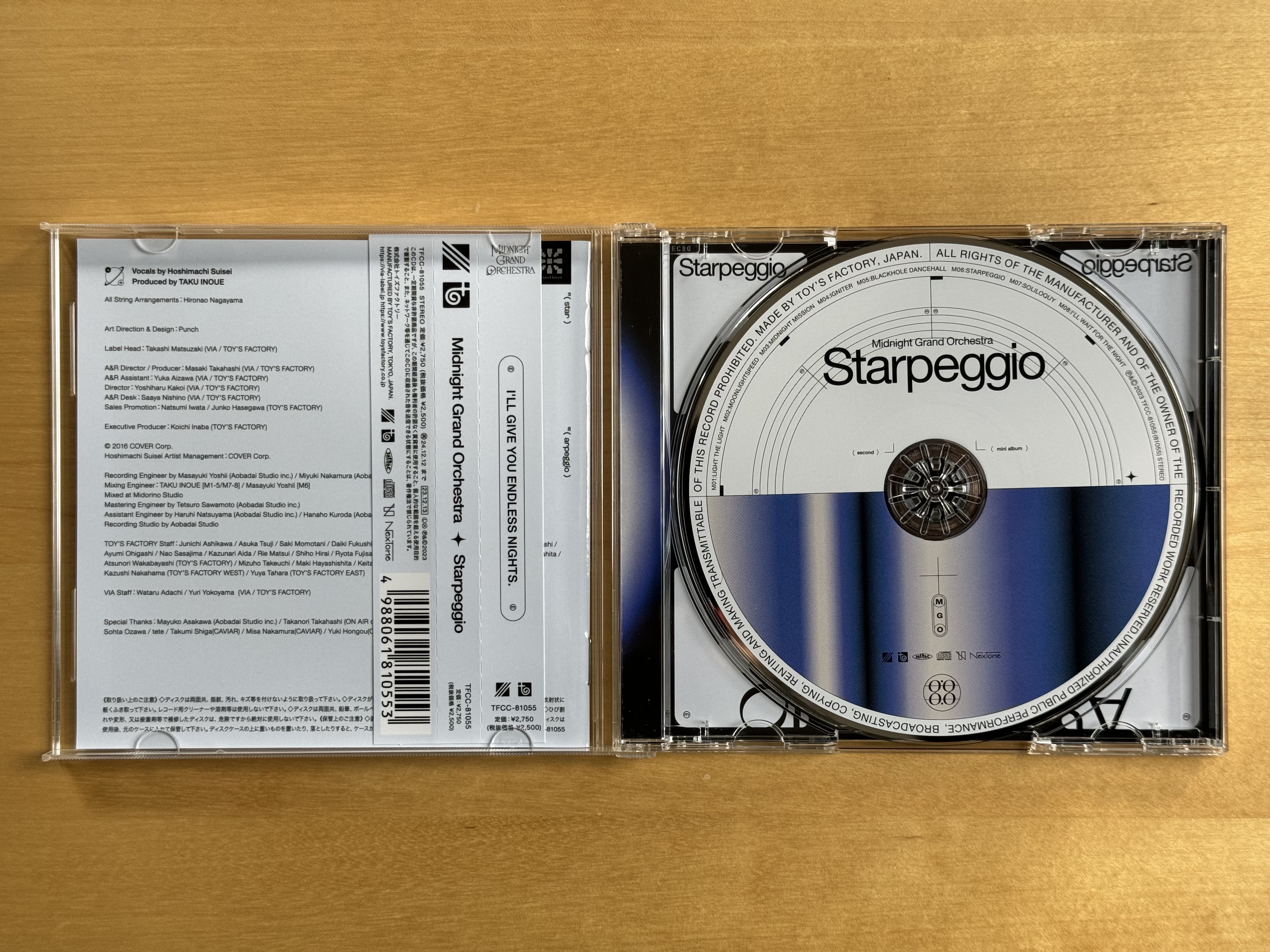 Starpeggio disc